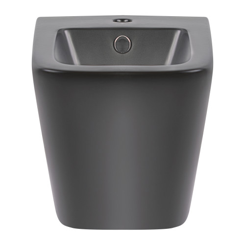 Біде підвісне Qtap Tern 485x345x330 Matt black QT1755052FMB