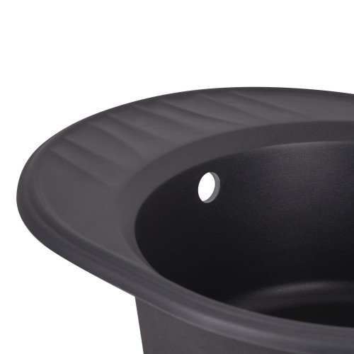 Кухонна мийка Qtap CS 6151 Beton (QT6151BET502)