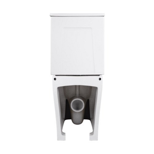 Унитаз-компакт Qtap Nando безободковый с сиденьем Soft-close QT12221222AW