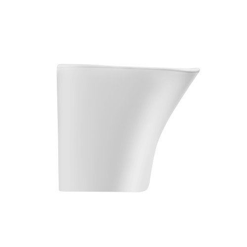 Раковина підвісна моноблок Qtap Crow 600х430х385 White з донним клапаном QT0511G835W
