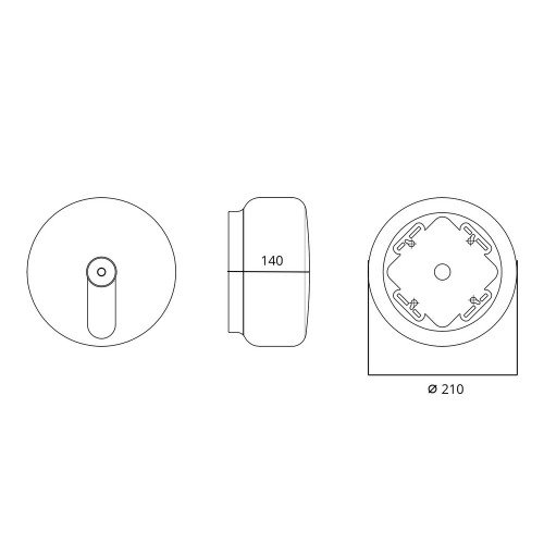 Диспенсер для паперових рушників Qtap Pohodli QT172WH42906 White (Domov)