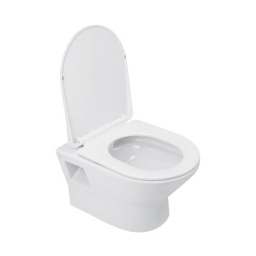Набор Qtap инсталляция Nest QTNESTM425M11SAT + унитаз с сиденьем Lark QT0331159W