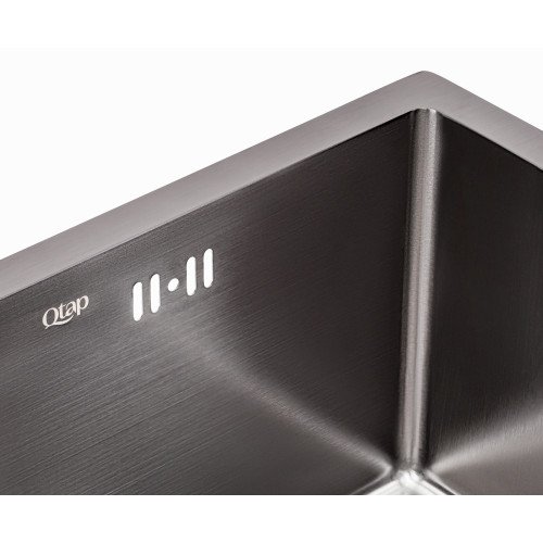 Кухонная мойка Qtap D4843BL Black 2.7/1.0 мм (QTD4843BLPVD2710)