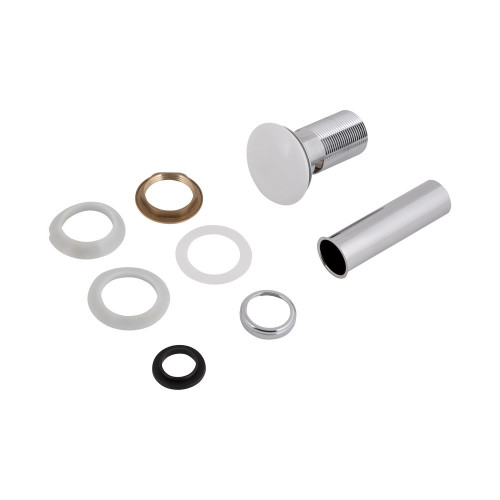 Донный клапан для раковины Qtap PU02O 70х70х227.5 White с переливом