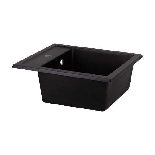 Кухонна мийка Qtap CS 5046 Black (QT5046BLA404)