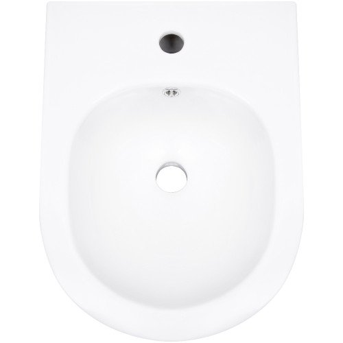 Биде подвесное Qtap Swan 485х360х320 мм, White QT16555379W
