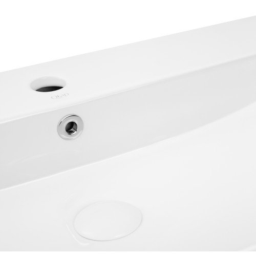 Раковина Qtap Nando с донным клапаном QT1211K419W