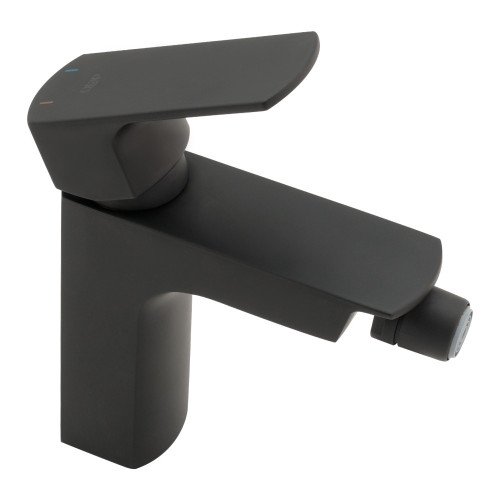 Смеситель для биде Qtap Lipno QTLIPNO2023101CB Black Matt