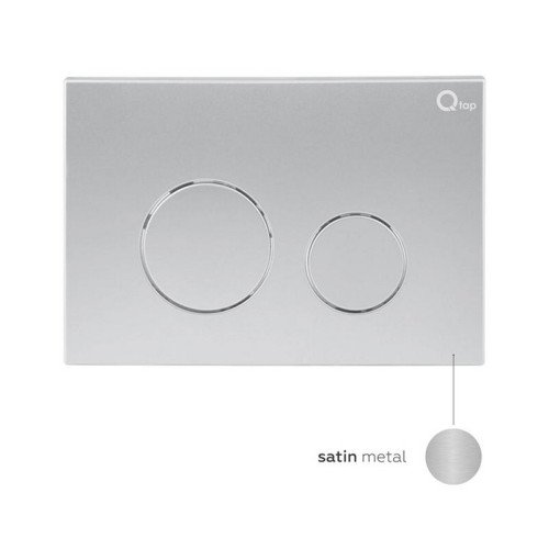 Готовое решение Qtap для ванной комнаты: подвесной унитаз Robin Ultra Quiet + комплект инсталляции Nest 4 в 1 (круглая клавиша Satin)