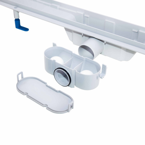 Трап линейный Qtap Dry FC304-700 с нержавеющей решеткой 700х73