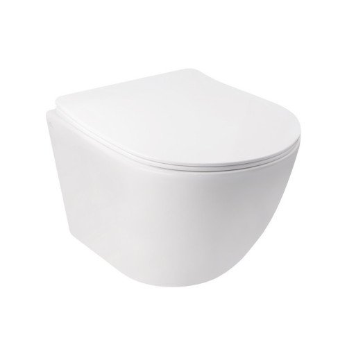 Набор Qtap инсталляция Nest QTNESTM425M11SAT + унитаз с сиденьем Jay QT07335176W
