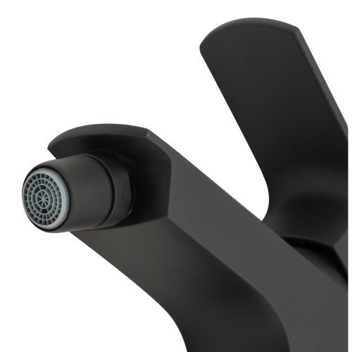 Смеситель для биде Qtap Lipno QTLIPNO2023101CB Black Matt