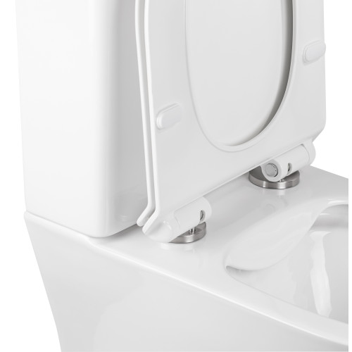 Унитаз-компакт Qtap Virgo с сиденьем Soft-close QT18222169ARW