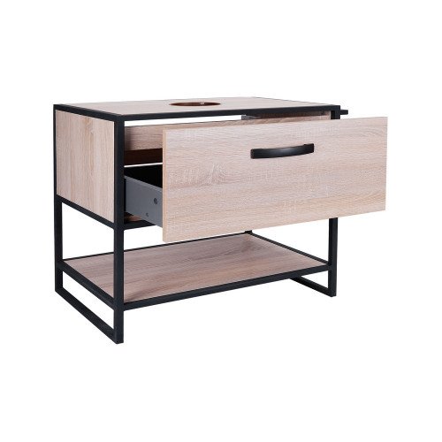 Тумба напольная Qtap Taurus 800х616х469 Whitish oak со столешницей QT2480TNT83WO