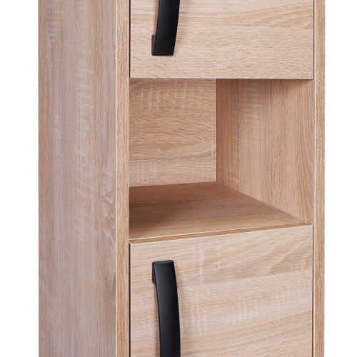 Пенал подвесной Qtap Pisces 300х1400х300 Whitish oak QT2576PP1451RWO