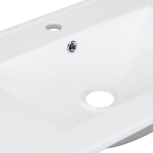 Раковина Qtap Albatross New 910x470x180 White без донного клапана QT0111750690W1