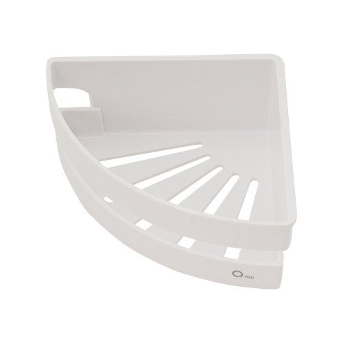 Полка угловая Qtap Police пластиковая QTPL01 White