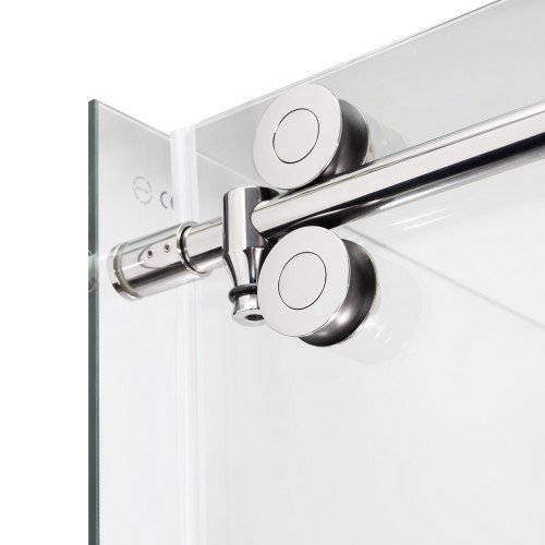 Душевая кабина Qtap Aries CRM10128RC8 120x80 см, стекло Clear 6 мм, покрытие CalcLess без поддона