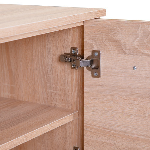 Тумба подвесная Qtap Pisces 600х480х437 Whitish oak со столешницей QT2579TPЛ603WO