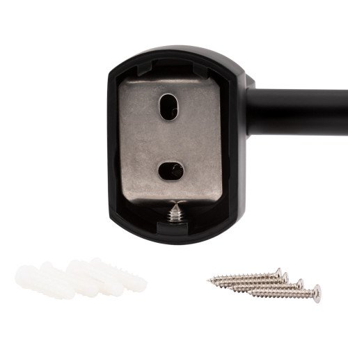 Держатель для полотенца Qtap Liberty двойной 600 мм QTLIBBLM1148 Black