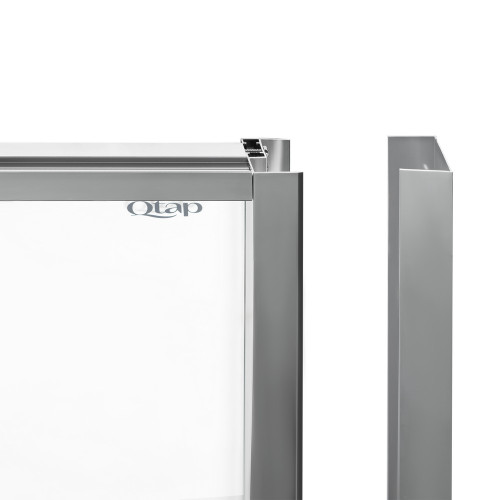 Душевая кабина Qtap Scorpio CRM10115-AC6 97х97 см, стекло Clear 6 мм, покрытие CalcLess без поддона