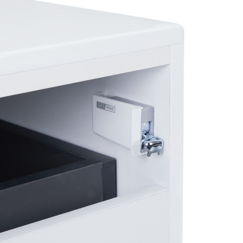 Тумба подвесная Qtap Virgo 600х476х469 White/Whitish oak со столешницей QT1879TPА601WWO