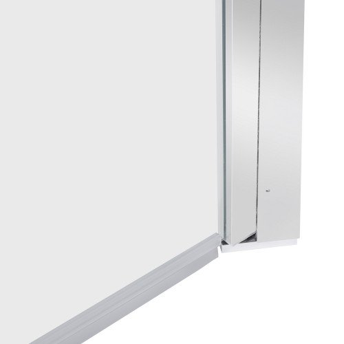 Набор Qtap душевая кабина Gemini CRM1018RC6 Clear 2020x1000x800 мм + поддон Tern 301812C 100x80x12 см с сифоном