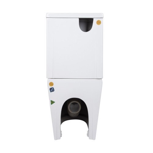 Унітаз підлоговий Qtap Jay Ultra Quiet з сидінням Soft-close 640x360x835 мм QT07222175TW White