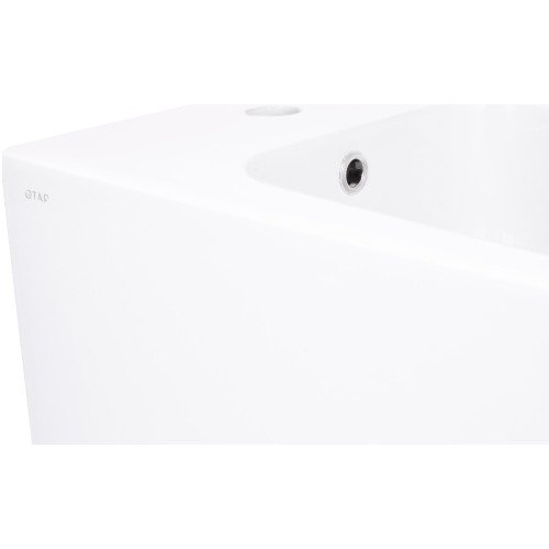 Биде подвесное Qtap Crow 485х340х290 мм White QT05555371W