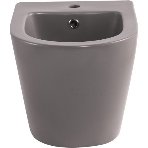 Біде підвісне Qtap Robin 515x370x350 мм, Stone grey QT13551381GSG