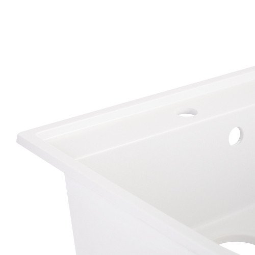 Кухонная мойка Qtap CS 5250 WHI (QT5250WHI650)