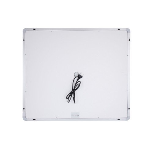 Зеркало Qtap Mideya 800х700 с LED-подсветкой Touch, с антизапотеванием Reverse QT2078NCF8070W