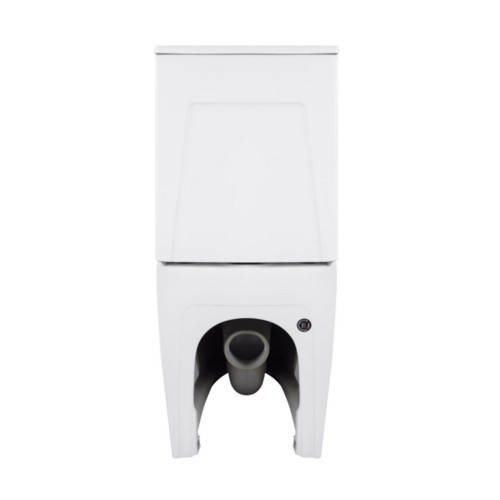 Унітаз підлоговий Qtap Robin New Ultra Quiet безобідковий з сидінням Soft-close WHITE QT13226083AW