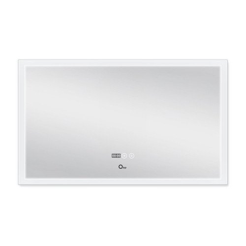 Зеркало Qtap Mideya Classic 1000х600 с LED-подсветкой Touch, с антизапотеванием QT2078F615W