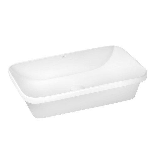 Раковина Qtap Scorpio 610х380х150 White с донным клапаном QT1411K491W