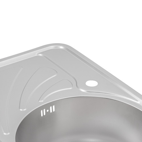 Кухонная мойка Qtap 6744R Micro Decor 0,8 мм (QT6744RMICDEC08)