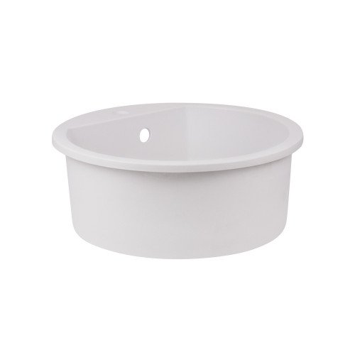 Кухонная мойка Qtap CS D510 WHI (QTD510WHI650)