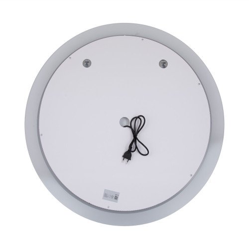 Зеркало Qtap Taurus R600 с LED-подсветкой Touch, с антизапотеванием, с диммером, рег. темп. цвета (3000-6500K) QT2478R607