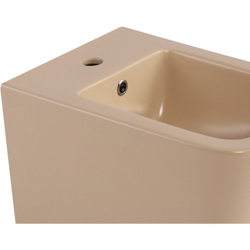 Биде подвесное Qtap Tern 520x350x330 мм, Beige QT17551303GSB