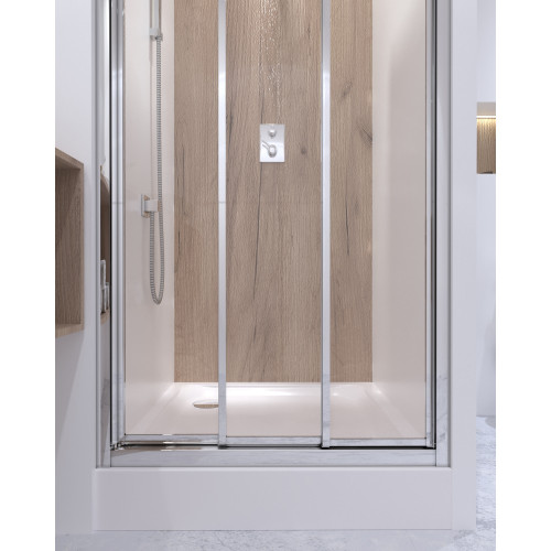 Набір Qtap двері в нішу Uniford CRM208.C4 + піддон Unisquare 308815
