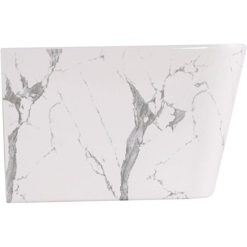 Биде подвесное Qtap Tern 520x350x330 мм, Marble QT17551303GMR