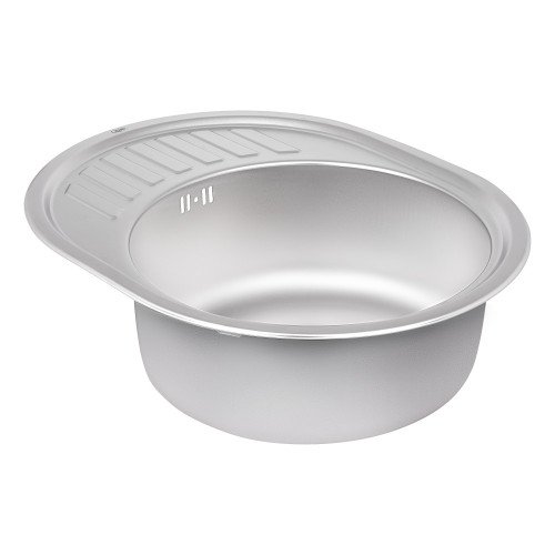 Кухонная мойка Qtap 5745 Satin 0,8 мм (QT5745SAT08)