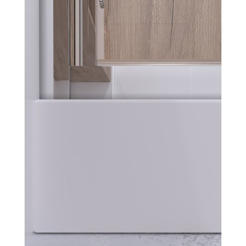 Набір Qtap двері в нішу Gemini CRM209.C6 + піддон Unisquare 309915
