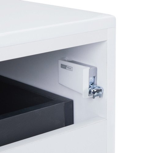 Тумба подвесная Qtap Virgo 800х476х469 White/Whitish oak со столешницей QT1879TPА801WWO