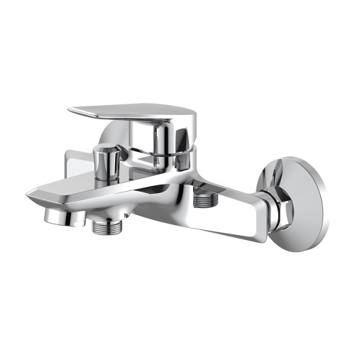 Набор Qtap Pivonka 4 в 1 Смеситель для ванны QTPIV3013102DC Chrome с душевым гарнитуром