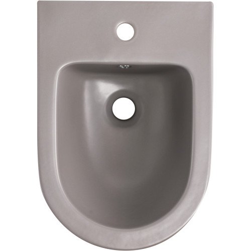 Біде підвісне Qtap Robin 515x370x350 мм, Stone grey QT13551381GSG