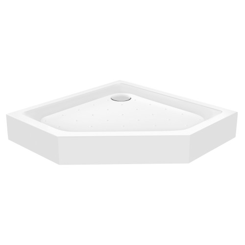 Набор Qtap душевая кабина Scorpio CRM10995-AC6 Clear + поддон Leoscorp 309915