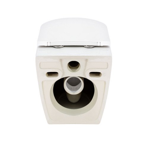 Унитаз подвесной Qtap Robin безободковый с сиденьем Soft-close QT13332141ERW