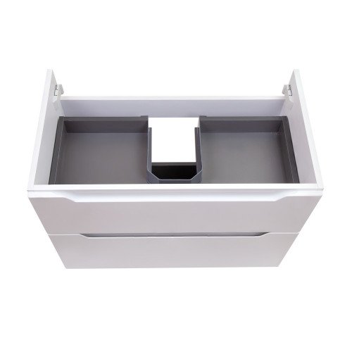 Комплект Qtap Scorpio 810х585х460 White тумба підвісна +  раковина урізна QT1472TPВ8013080CW