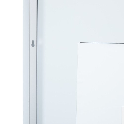 Зеркало Qtap Scorpio 800х600 с LED-подсветкой Touch, с антизапотеванием, с диммером, рег. темп. цвета (3000-6500K) Reverse QT14781003W